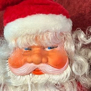 MCM Vintage Musical Walking Santas Clause (Working Condition)